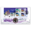 2024 Christmas M/S Coin Cover Signed Lesley Sharp_C24612S