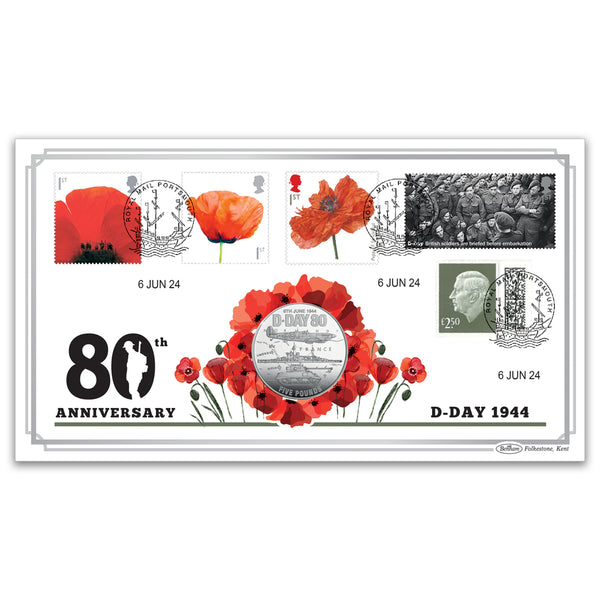 D-Day 80th Anniversary Special Coin Cover