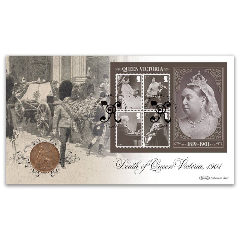 2025 Queen Victoria M/S Coin Cover