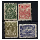 NFLND 1910 Colonization short set to 4c, fresh mtd mint. SG95-98