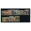 NFLND 1923-24 Pictorial set, mtd mint, some values faulty. SG149-62