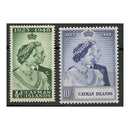 Cayman Is. 1948 Silver Wedding, mtd mint. SG129-30
