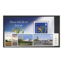 Cayman Is 2018 Cayman Airways, u/m. SG1384-87 + MS1388