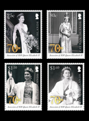 Cayman Islands Platinum Jubilee 4v
