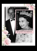 Cayman Islands QEII In Memoriam 1v M/S