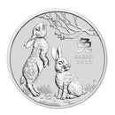 2023 Australian Mint Year of the Rabbit Silver 1oz Coin_CBN1115AB