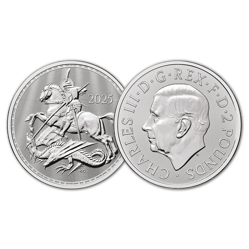 2025 UK St George & The Dragon 1oz Silver Coin_CBN1209A
