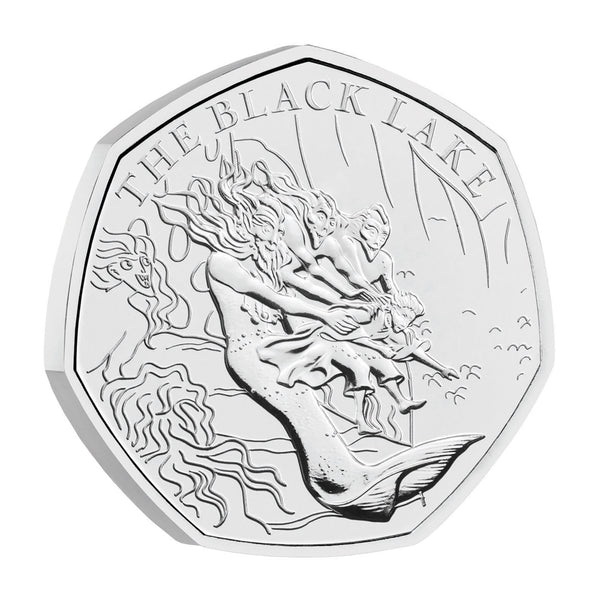 2024 Harry Potter - Black Lake BU UK 50p Coin