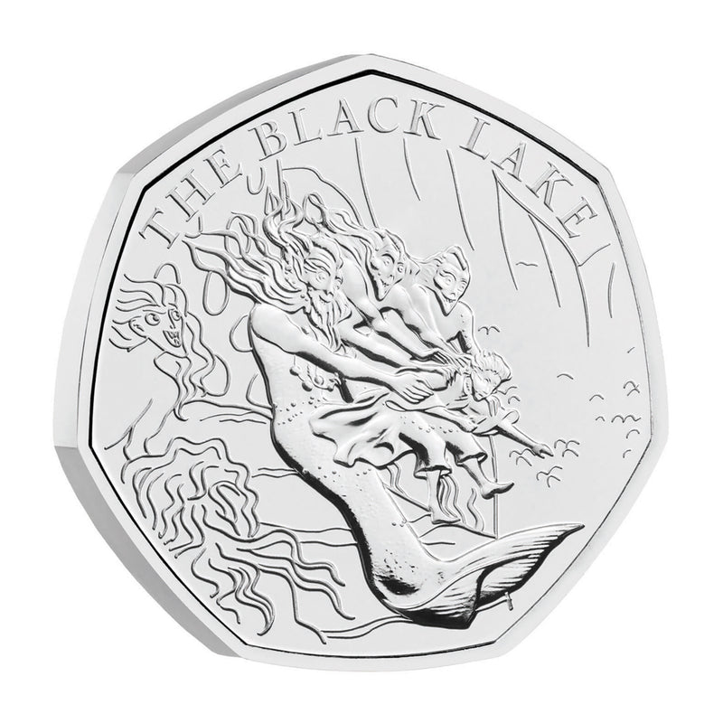 2024 Harry Potter - Black Lake BU UK 50p Coin