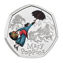 2025 Mary Poppins BU Colour UK 50p Coin_CBN1231