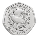 2025 The 80th Anniversary of VE Day BU UK 50p Coin_CBN1233