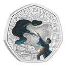 2025 Harry Potter - The Patronus BU Colour UK 50p Coin