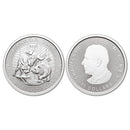 2025 Canadian Bull and Bear 2oz Silver Coin