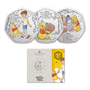 2026 100 Years of Winnie the Pooh  UK 50p Colour Three-Coin Collection_CBN1254A