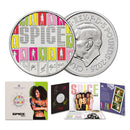 2026 Spice Girls UK £5 Brilliant Uncirculated Colour £5 Coin - Scary Spice_CBN1256D