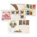 Brunei, Singapore & British Soloman Is. FDCs_CLN3058