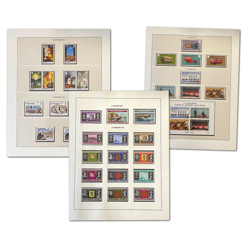 Guernsey Stamps 1969-95