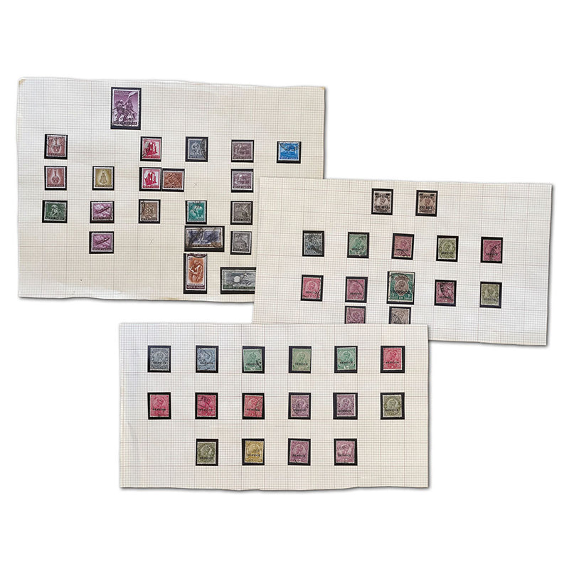 India Stamps 1850s-1970s