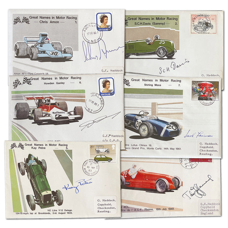 Great Names in Motor Racing Cover Collection