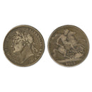 1821 Silver Crown Coin G/F