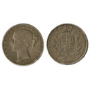 1847 Silver Crown Coin
