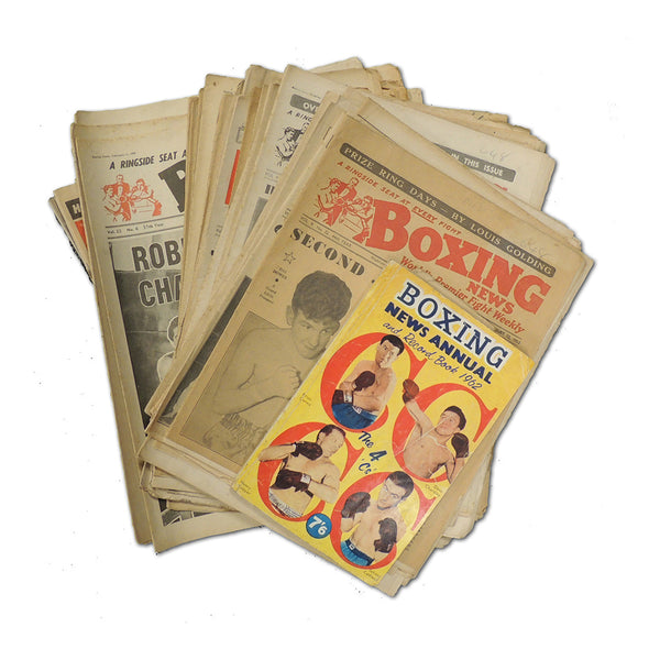51 Boxing News Newspapers & 1962 Annual_CXB0394
