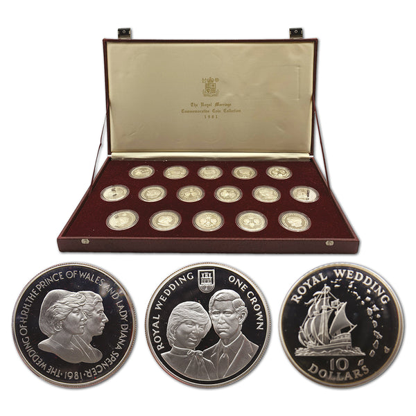 コレクション  Wedding Crownsiiver Coin The Royal Marriage Commemorative Silver Proof Coin Collection