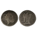 1791 Angeland Constitution Revolutionary French Silver 15 sol coin.