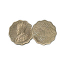 British India 1935 Anna Coin, King George V, High Grade_CXC0433