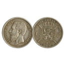 Belgium 1869 Silver Franc Coin (Better Grade)_CXC0446
