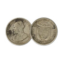 Panama 1904 Silver 10 Centesimos Coin - Balboa_CXC0450