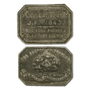 1843 Free Church of Scotland Communion Token_CXC0545
