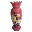 Victorian Pink Glass Vase_CXG1158