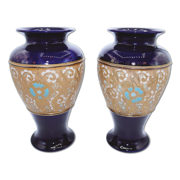 Pair of Royal Doulton Slater Pattern 7011 Vases