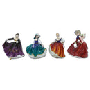 Four Royal Doulton Petite Ladies Figurines