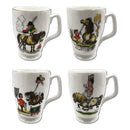 Royal Grafton Thelwell Mugs x 4