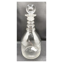 A Georgian Mallet 4 Ring Glass Decanter ca 1810_CXG1199