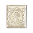 Royal Mail Jubilee Shilling Sterling Silver Stamp Ingot