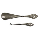 Silver Shoe Horn & Button Hook