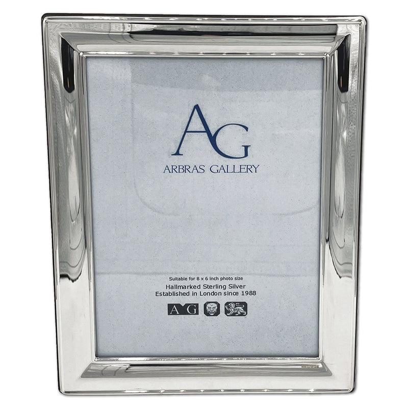 Sterling Silver 8"x 6" Classic Photo Frame_CXH0289