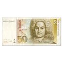 Germany 1993 50 DM. P40c. EF-40. Small stain