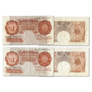 GB 1950-55 Pair Ten Shillings Notes_CXN0135
