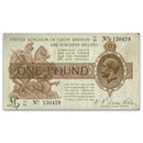 GB 1927 £1 Note. 3rd Fisher issue "Northern" added, Vf , BNYB