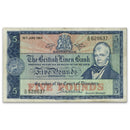 GB 1964  £5 Note. Walker, Vf , BNYB