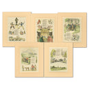 County Songs - 1928 Hand-Coloured Prints x 13