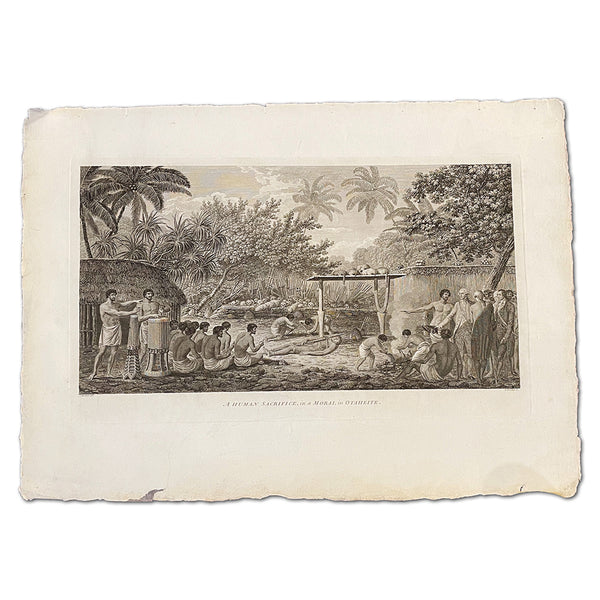 A Human Sacrifice, in a Moral in Otaheite_CXP0404