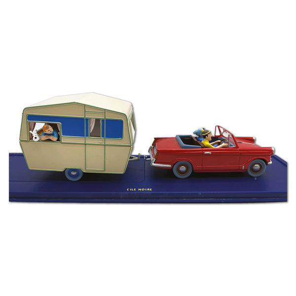 Tintin Model Car & Caravan_CXT0098