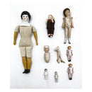 Collection of 9 Vintage Porcelain Dolls