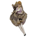 Vintage Porcelain Half Doll Pin Cushion 1930’s