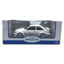 Ford Escort MK3 RS Turbo White 1985 1:18 Diecast Model_CXT0140